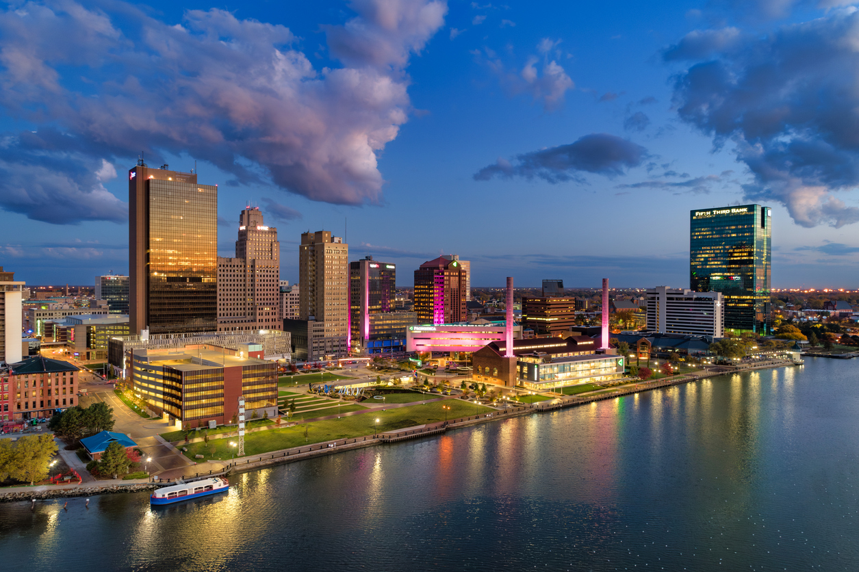 Panoramic Image of Toledo, OH